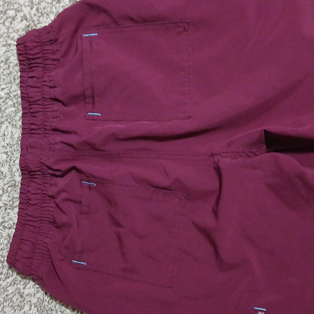 Women's Burgundy Scrubstar Nursing Set - Picture 9 of 15